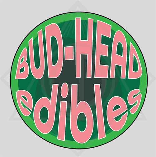 Bud-Head Edibles logo design