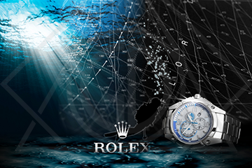 Graphic Design Rolex Ad concept art